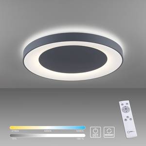 LED-plafondlamp Anika acrylglas/metaal - 1 lichtbron - Grijs