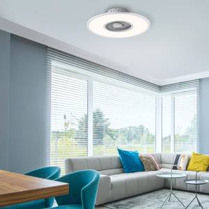 LED-plafondlamp Flat Air I polycarbonaat/ijzer, aluminium - 1 lichtbron