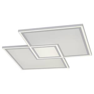 LED-plafondlamp Edging polycarbonaat/ijzer, aluminium - 1 lichtbron