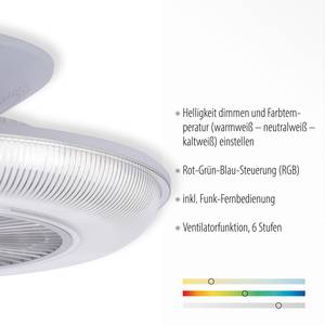LED-plafondlamp Dion polycarbonaat - 1 lichtbron