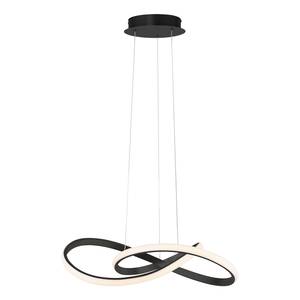 LED-hanglamp Maria kunststof/ijzer, aluminium - 1 lichtbron - Zwart