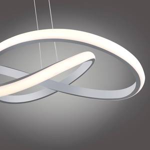 LED-hanglamp Maria kunststof/ijzer, aluminium - 1 lichtbron - Zilver