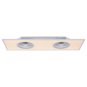 LED-Deckenleuchte Flat Air II Polycarbonat / Eisen; Aluminium - 1-flammig