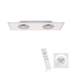 LED-plafondlamp Flat Air II polycarbonaat/ijzer, aluminium - 1 lichtbron