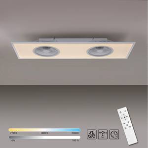 Plafonnier Flat Air II Polycarbonate / Fer / Aluminium - 1 ampoule