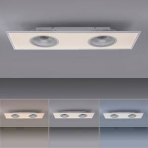 LED-Deckenleuchte Flat Air II Polycarbonat / Eisen; Aluminium - 1-flammig