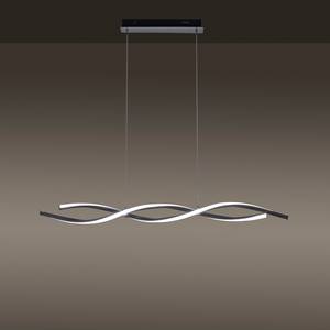 LED-hanglamp Swing kunststof/aluminium, ijzer - 2 lichtbronnen