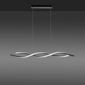 LED-hanglamp Swing kunststof/aluminium, ijzer - 2 lichtbronnen