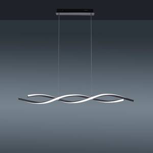 LED-hanglamp Swing kunststof/aluminium, ijzer - 2 lichtbronnen