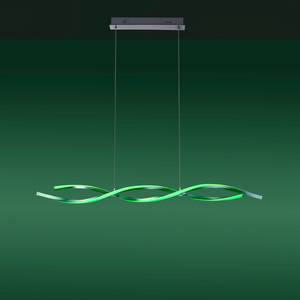Suspension Swing Matière plastique / Aluminium / Fer - 2 ampoules