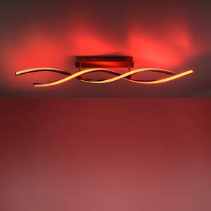 LED-Deckenleuchte Swing I Kunststoff / Aluminium; Eisen - 2-flammig