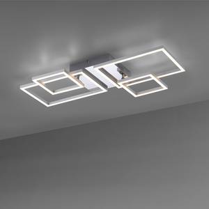 LED-plafondlamp Iven I polycarbonaat/aluminium, ijzer - 2 lichtbronnen