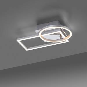 LED-Deckenleuchte Iven  II Polycarbonat / Aluminium; Eisen - 1-flammig