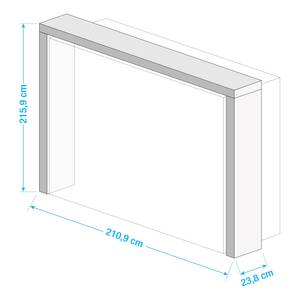 Cadre d’armoire Björn Largeur : 211 cm