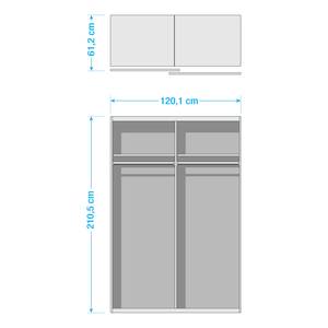 Armoire à portes coulissantes Björn Largeur : 120 cm