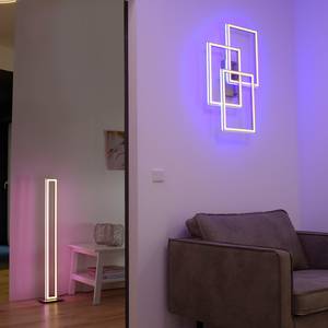 LED-plafondlamp Helix IV kunststof / ijzer; aluminium - 3 lichtbronnen