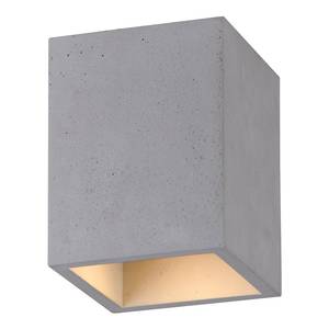 Plafondlamp Eton II beton / metaal - 1 lichtbron