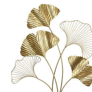 Wanddekoration Minga Eisen - Gold
