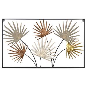 Decorazione da parete Quinta Ferro - Rame / Grigio / Oro / Nero - 100 cm x 60 cm x 5 cm