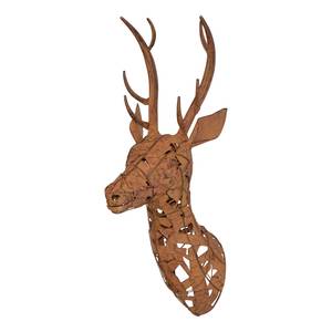 Décoration murale Moorland Fer - Marron - 19 x 55 x 25 cm - Marron