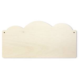 Attaccapanni Animali con fiori III Marrone - Arancione - Legno massello - 40 x 20 x 1.5 cm