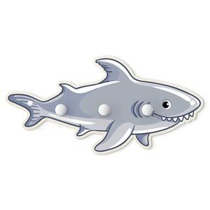 Kinderkapstok Onderwaterwereld - haai Meerdere kleuren