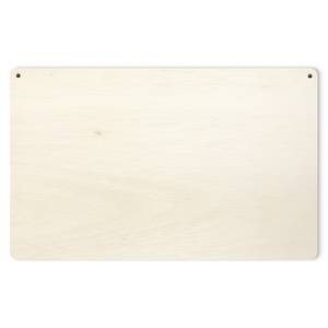 Appendiabiti Mare Blu - Legno massello - 40 x 25 x 1.5 cm