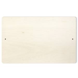 Appendiabiti Party di pianeti Blu - Bianco - Legno massello - 40 x 25 x 1.5 cm