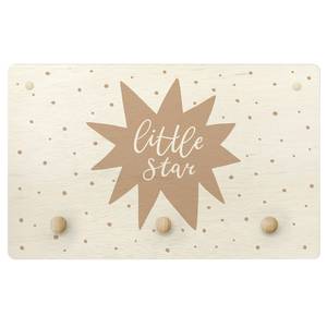 Appendiabiti Little Star con stella Marrone / Bianco