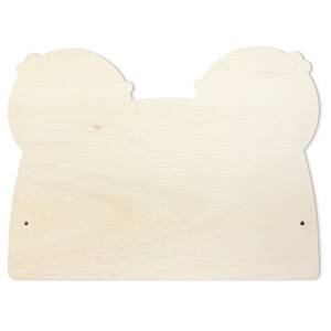 Appendiabiti Koala femmina Grigio - Legno massello - 40 x 30 x 1.5 cm