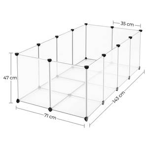 Enclos pour animaux Meester Polypropylène / Plastique ABS