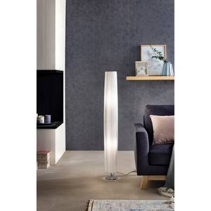 Staande lamp Relva II polyester PVC/roestvrij staal - 2 lichtbronnen