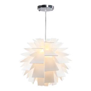 Hanglamp Peep polyester PVC/roestvrij staal - 1 lichtbron
