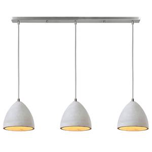 Hanglamp Pawlaw beton/staal - 3 lichtbronnen