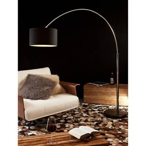 Lampadaire Myntra I Tissu mélangé / Marbre - 1 ampoule