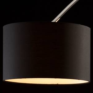 Lampada ad arco Myntra I Tessuto misto / Marmo - 1 punto luce