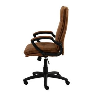 Chaise de bureau Cronk Microfibre Priya: Cognac