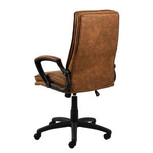 Chaise de bureau Cronk Microfibre Priya: Cognac