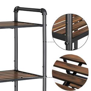 Scaffale Kaldare Marrone / Nero - Larghezza: 64 cm