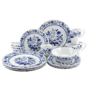 Service de table Zwiebelmuster (16 él.) Porcelaine - Multicolore - 16 éléments