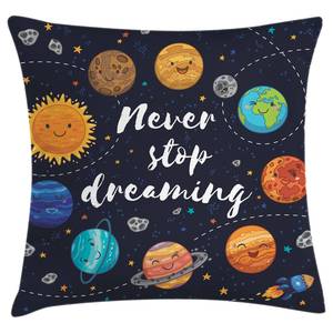 Kissenbezug Outer Space Polyester - Mehrfarbig - 45 x 45 cm