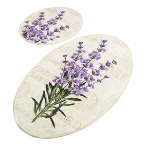 Badmat Lavender (2-delig) micropolyamide - meerdere kleuren