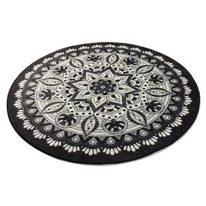 Tapis de bain Mandal Micropolyamide - Noir