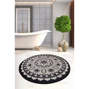 Tapis de bain Mandal Micropolyamide - Noir