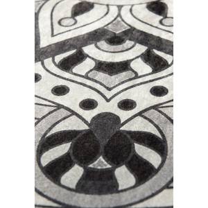 Tapis de bain Mandal Micropolyamide - Noir