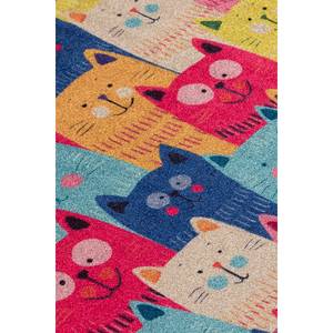 Tapis de bain Meow Micropolyamide - Multicolore