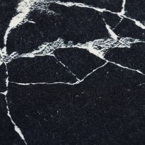 Badmat Marble micropolyamide - zwart