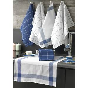 Set di asciugamani Pecete II (6) Cotone - Blu