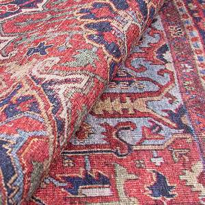Laagpolig vloerkleed Jaipur II polyester - rood