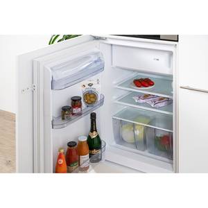 Cuisine Steel I Blanc brillant - Largeur : 310 cm